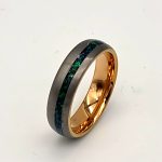 Two tone tungsten steel ring - Image 3