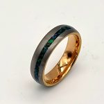 Two tone tungsten steel ring - Image 4